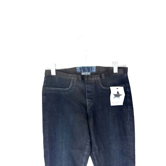 Helmut Lang Jeans Black Pull On Elastic Waist Skinny Leg Denim Stretch Size 28 - Picture 5 of 11